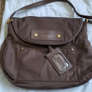 Marc by Marc Jacobs nylon tan crossbody bag